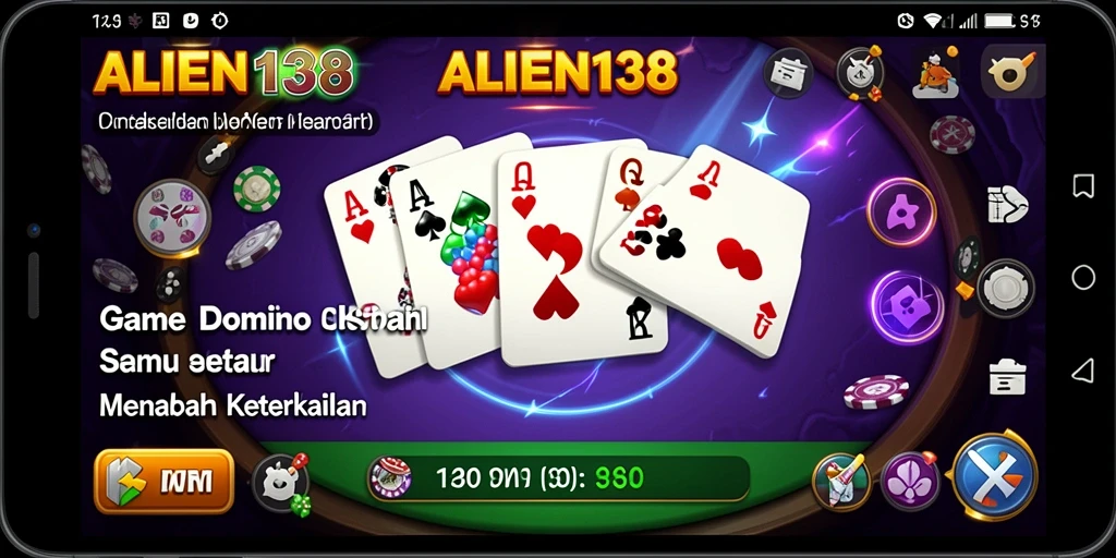 Tangkapan layar gameplay dominasi yang menampilkan keseruan bermain ALIEN138.