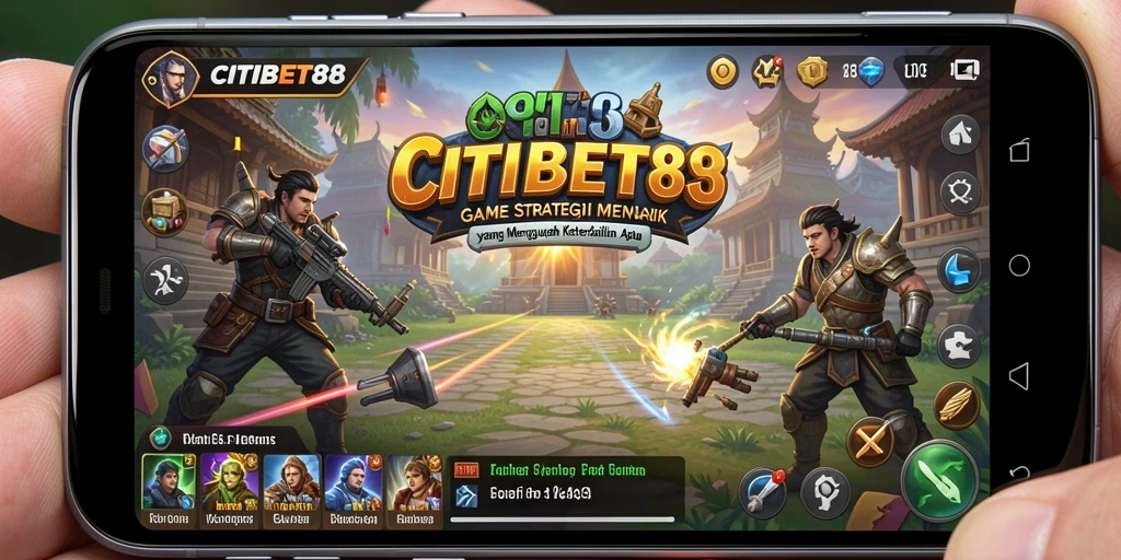 Tampilan gameplay strategi di CITIBET88 yang menarik dan dinamis.