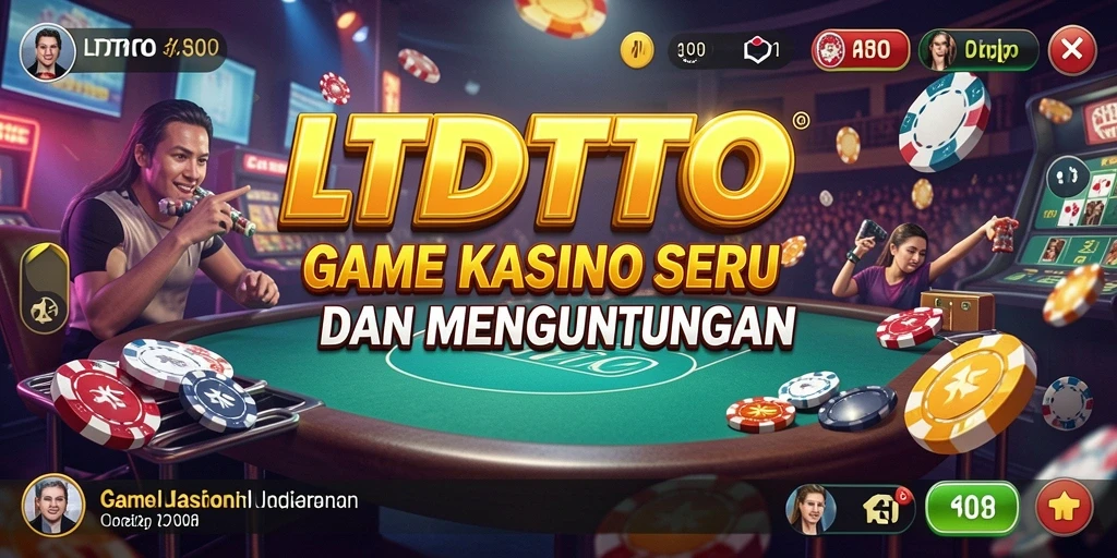 Screenshot LTDTOTO menampilkan gameplay kasino menarik dan interaktif.