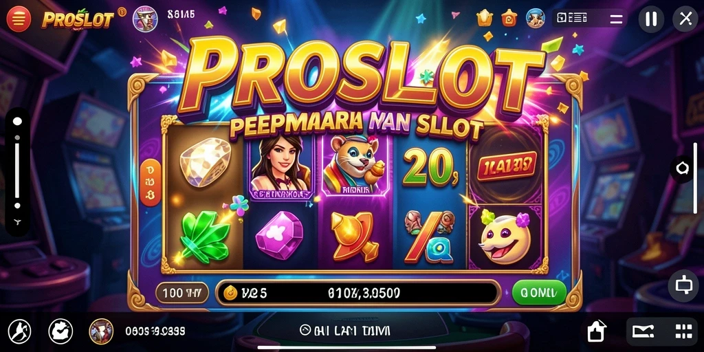 Tampilan menarik dengan gameplay seru di PROSLOT.