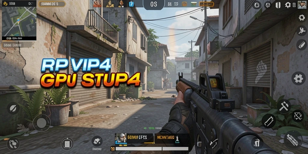 Tampilan gameplay RPVIP4 yang intens dan mengasyikkan.