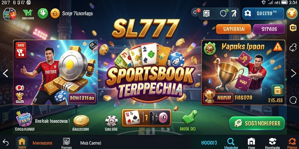 Tampilan gameplay SL777 yang menarik dalam taruhan olahraga.