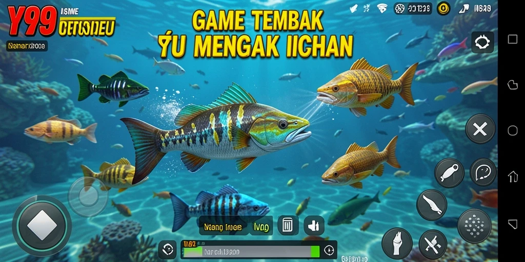 Gameplay seru menangkap ikan besar di Y89.